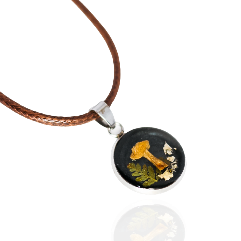 Mushroom Necklace