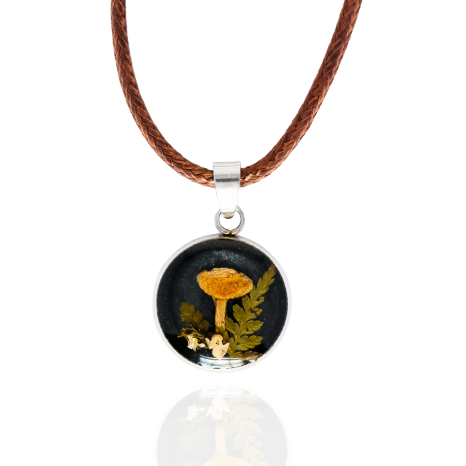 Mushroom Necklace