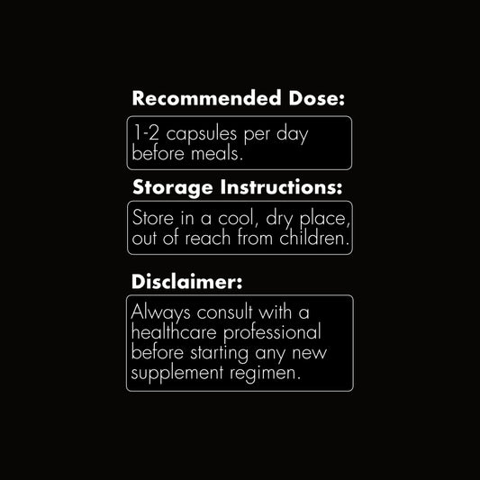 Stress Reduction Reishi | Mushroom Capsules (60) | Immune Support | 500mg