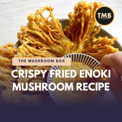 Crispy Fried Enoki Mushrooms Recipe