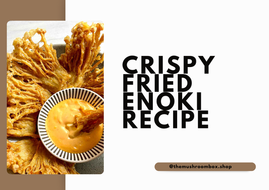 Crispy Fried Enoki Mushrooms Recipe