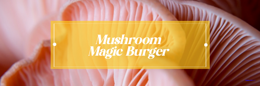 Mouthwatering Pink Oyster Mushroom Burger Recipe