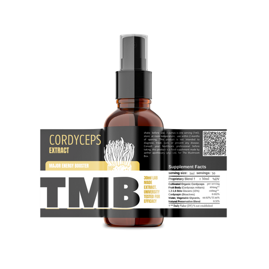 Energy Booster | Cordyceps Mushroom Tincture | Endurance | 20 000mg