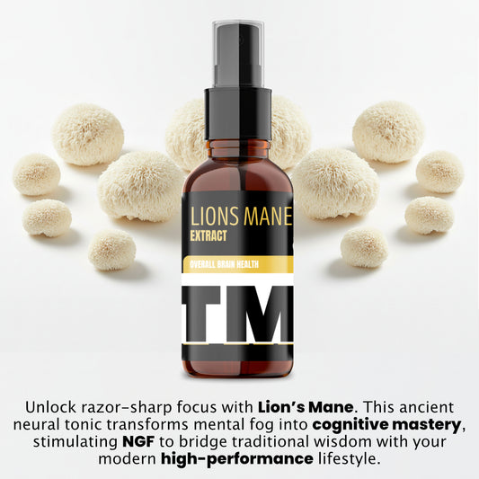 Brain Booster | Lions Mane Mushroom Tincture | Enhance focus | 20 000mg