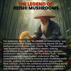 Stress Reduction Reishi | Mushroom Capsules (60) | Immune Support | 500mg