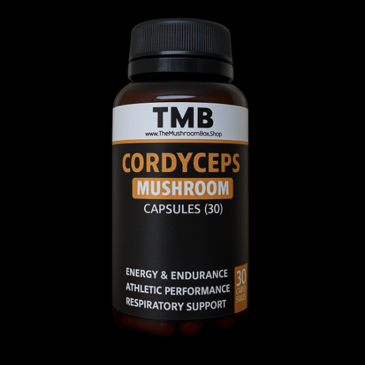 Cordyceps Mushroom Capsules (30) | Energy | Endurance | 500mg
