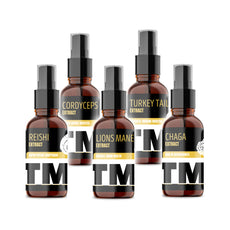 Buy 5 Get 2 Free | Lionsmane, Reishi, Turkey Tail, Chaga, Cordyceps | Buy 5 Get 2 Free