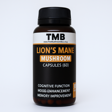Lions Mane Mushroom Capsules (60) | Brain Booster | Enhance focus | 500mg