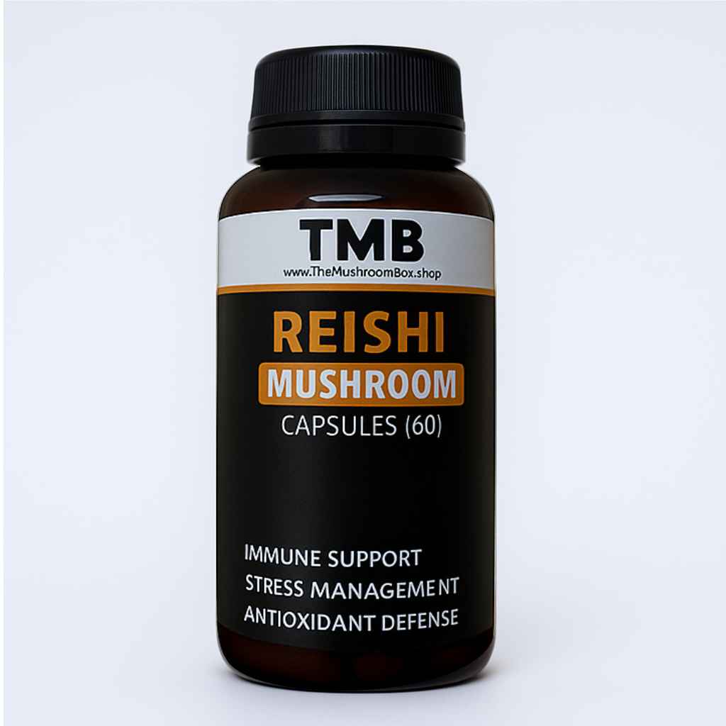 [Pre Orders] Reishi Mushroom Capsules (60) | Stress Management | Immune Support | 500mg